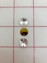 Rhinestones - 10mm Swarovski Round Crystal and Dorado Sew-Ons 3-Pack